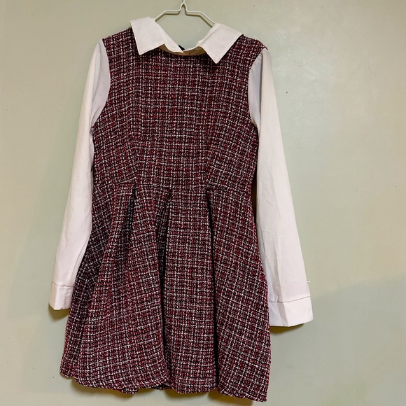 Tweed Long sleeves Dress - Picture 3 of 5